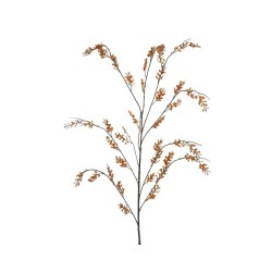 VARA PERLAS Y BAYAS NARANJA H119CM