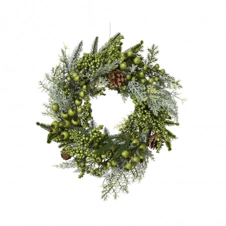 CORONA BERRIE VERDE D40-H12CM