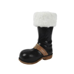 BOTA NEGRA SANTA L12-W31-H40CM