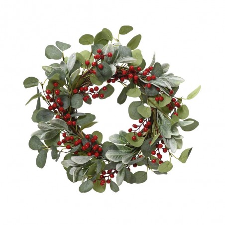 CORONA SILVESTRE BERRIES ROJO D50CM