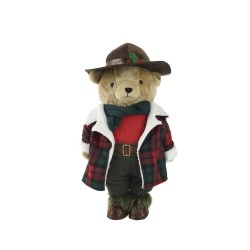 FIGURA OSO EXPORADOR L23-W38-H60CM
