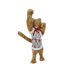 GATO JUGUETÓN L16-W17-H57CM