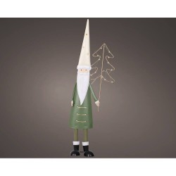 SANTA METAL VERDE L18-W28-H91CM
