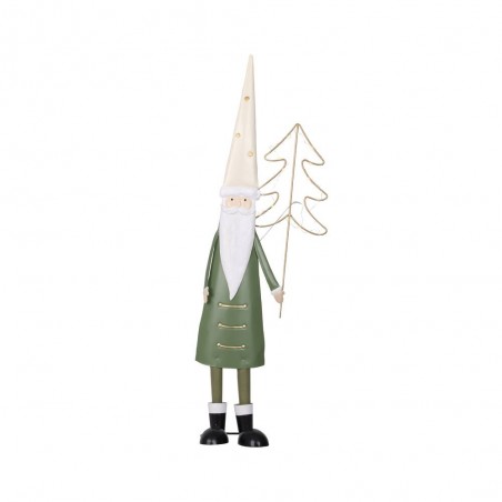 SANTA METAL VERDE L18-W28-H91CM