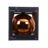 BOLA CRISTAL NARANJA BRILLO D15CM