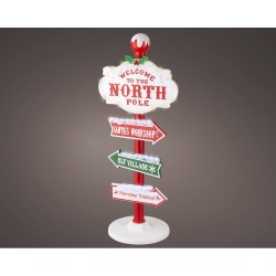 CARTEL LED POLO NORTE