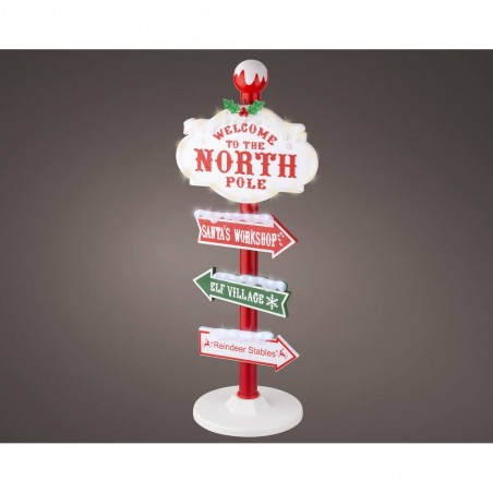 CARTEL LED POLO NORTE