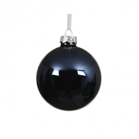BOLA CRISTAL AZUL BRILLO D15CM