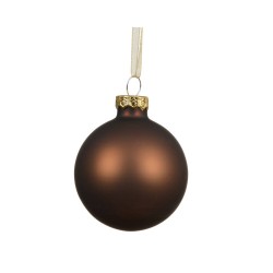 BOLA CRISTAL EXPRESSO MATE D15CM