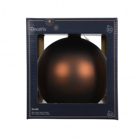 BOLA CRISTAL EXPRESSO MATE D15CM