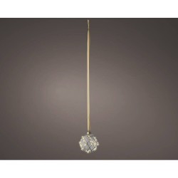BOLA MIRCO LED CRISTAL-ORO