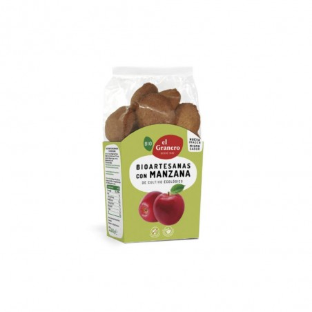 GALLETAS CON MANZANA EL GRANERO BIO 250 G