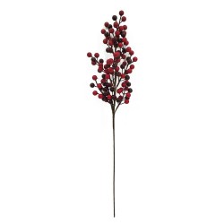 BOLAS DE ACEBO 66CM TALLO