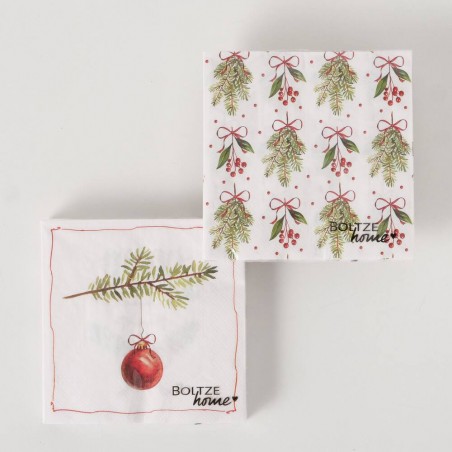 SERVILLETAS PAPEL XMAS 20PC