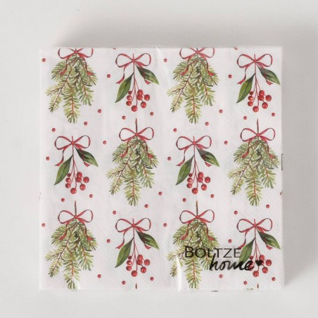 SERVILLETAS PAPEL XMAS 20PC