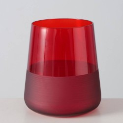 VASO CRISTAL BURDEOS MOLUNA H10CM