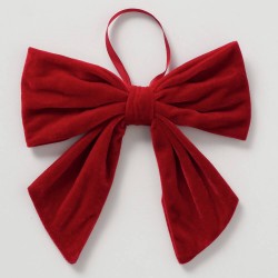 LAZO VELVET ROJO 26X25CM