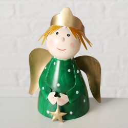 FIGURA ANGELES LATÓN 16CM