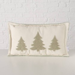 COJÍN ABETOS NEVIO 50X30CM