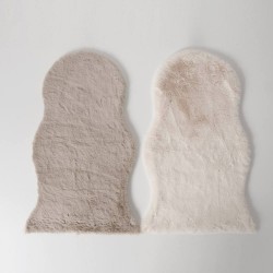 ALFOMBRA DECORATIVA PIEL 104X65CM