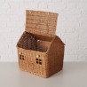 CESTA CASA RATTÁN 35X28X25CM