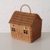 CESTA CASA RATTÁN 35X28X25CM