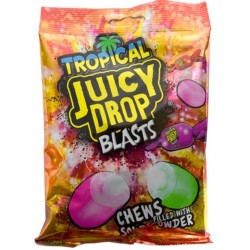 BAZOOKA JUICY DROP BLASTS TROPICAL 120GR