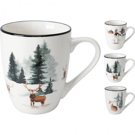 TAZA PORCELANA 320ML