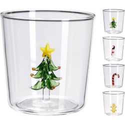 VASO CON FIGURA INTERIOR