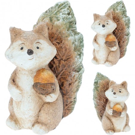 FIGURA ARDILLA FELIZ 10CM