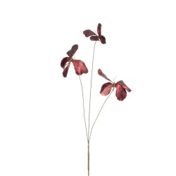 PICK MARIPOSAS ROJO 70CM