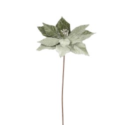 POINSETTIA ARTIFICIAL VERDE 65CM