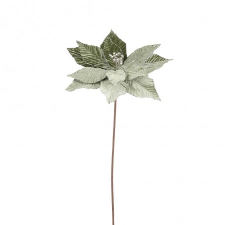 POINSETTIA ARTIFICIAL VERDE 65CM
