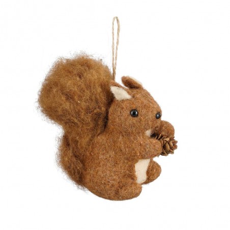COLGANTE ARDILLA FELPA 12CM