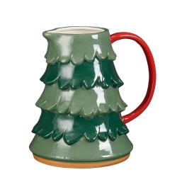 JARRA ABETO VERDE 21X17X21CM