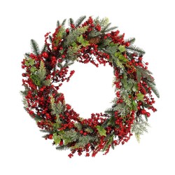 CORONA NORAH CON BERRIES 13X70CM