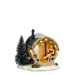 SAUNA BARRIL 11.5X10X12CM