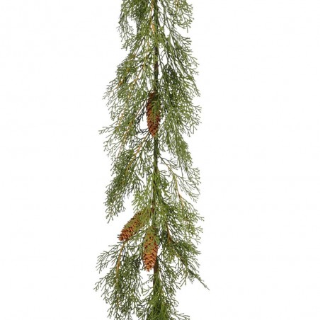 GUIRNALDA CEDRO CON PIÑAS 177X18X4CM