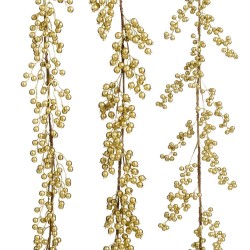 GUIRNALDA BERRIES ORO 180X20X4CM