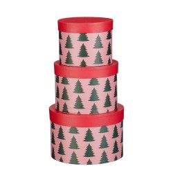 CAJA REDONDA CARTÓN PINOS