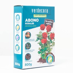 ABONO ROSALES GRANULADO 800GR VERDECORA
