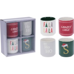 SET DE PORCELANA TAZAS