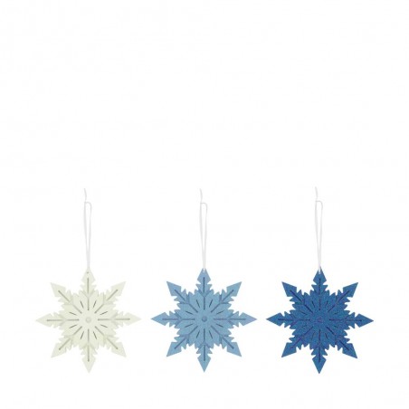 COLGANTE ESTRELLA MADERA 12CM