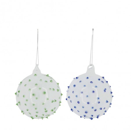 BOLAS CRISTAL DOTS 8CM