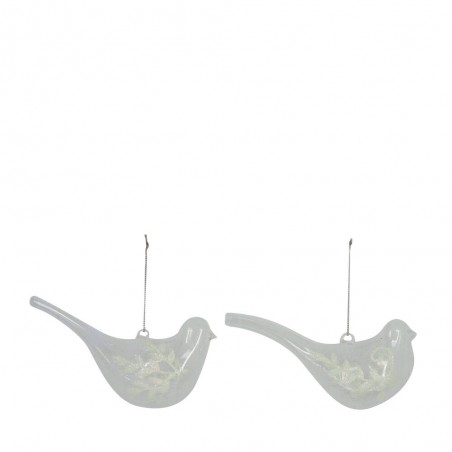 COLGANTE PÁJARO CRISTAL 15CM