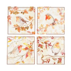 POSAVASO PÁJAROS CERÁMICA 10X10CM