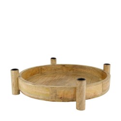 BANDEJA MANGO PORTAVELA 38X43X10CM