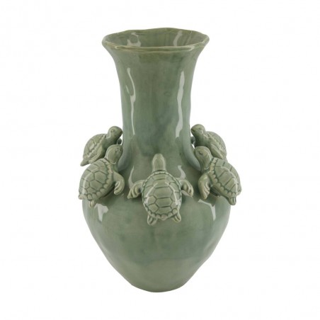 JARRÓN TORTUGA 27.7X27.7X41CM