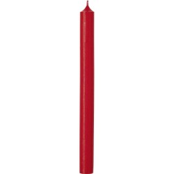 VELA CILÍNDRICA ROJO