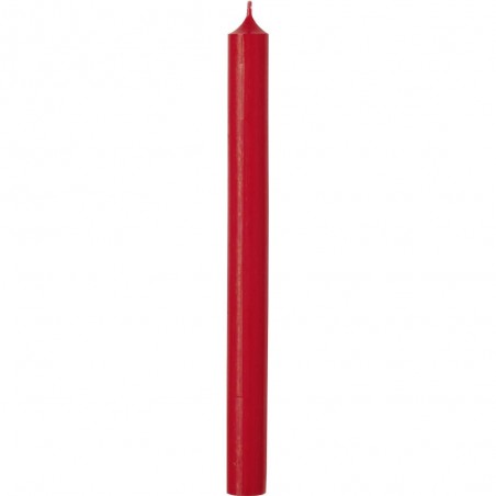 VELA CILÍNDRICA ROJO